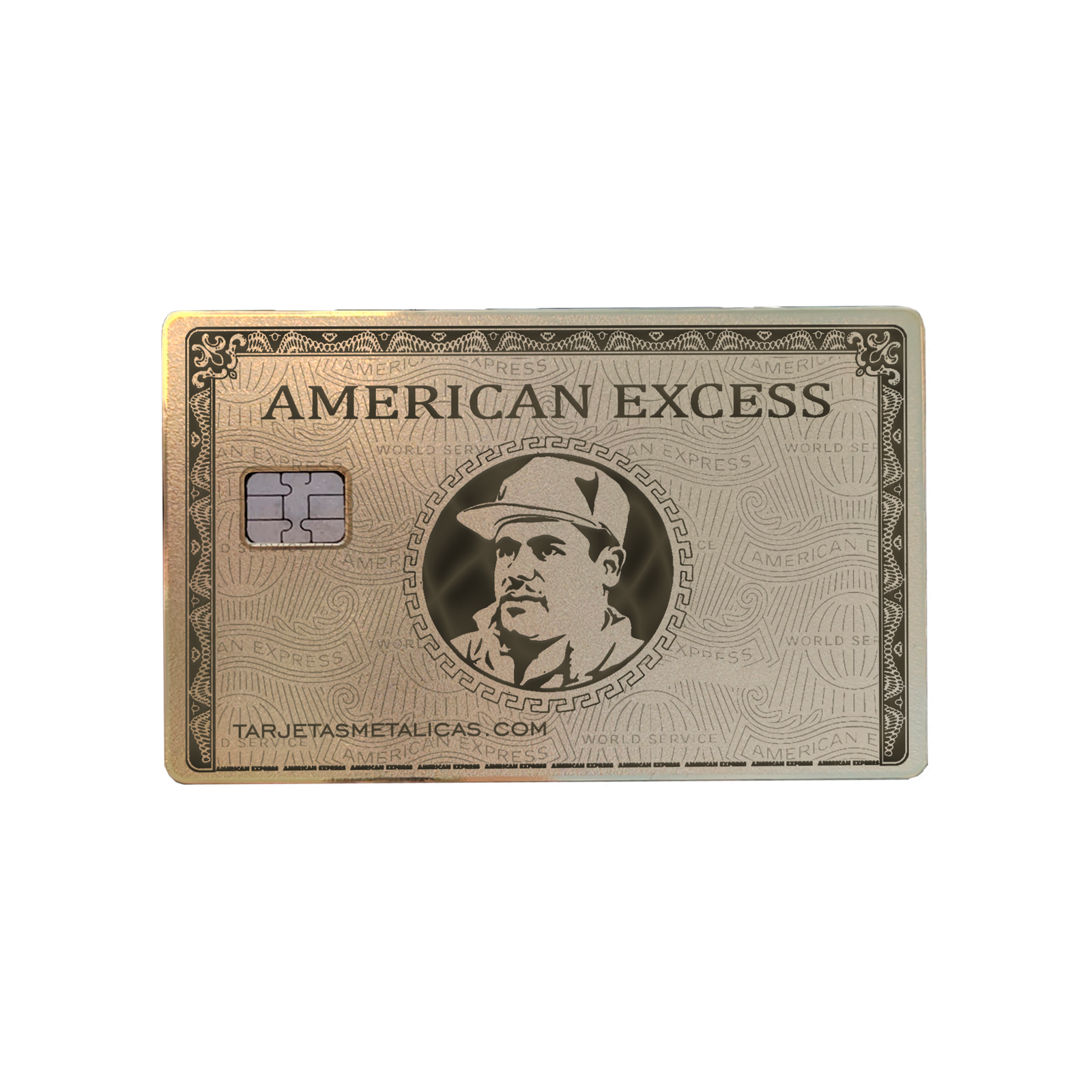 Tarjeta Metálica American Excess Chapo 701