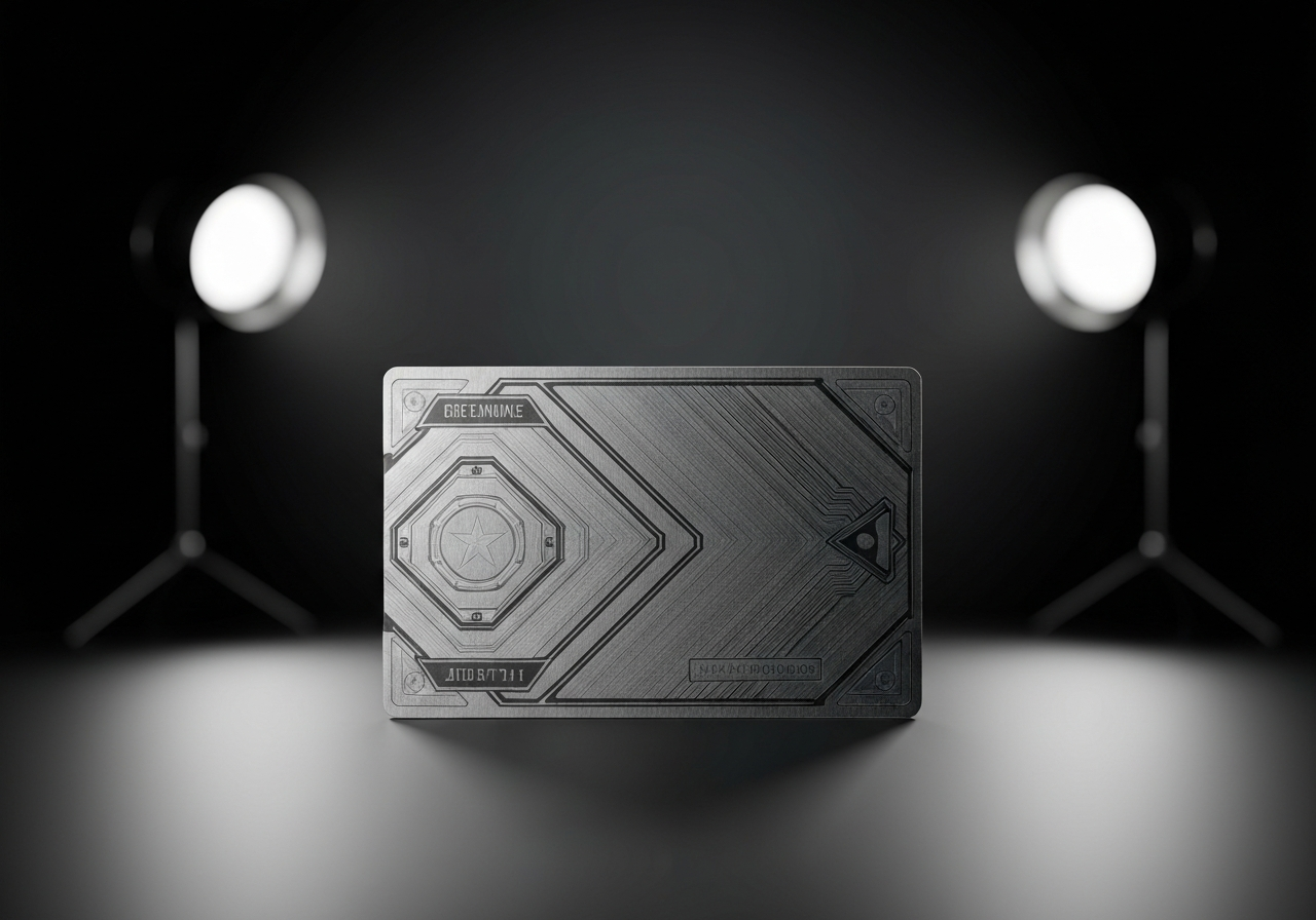 Proceso de fabricación de tarjeta metálica bancaria con chip EMV para fintech
