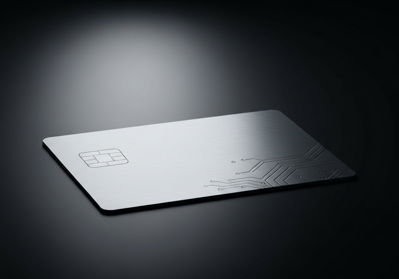 Proceso de manufactura de tarjeta metálica con chip EMV para fintech en México