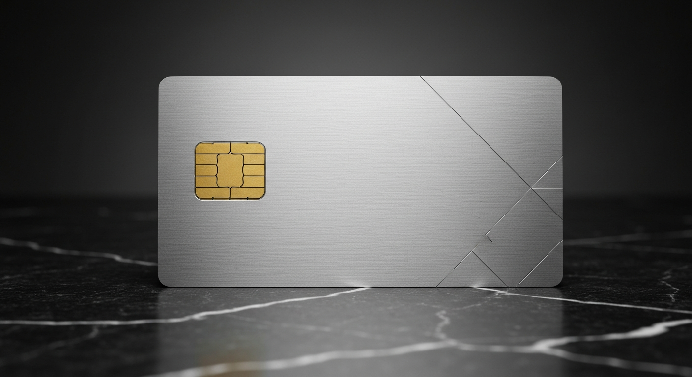 Tarjeta metálica bancaria en acero inoxidable para fintechs — impacto en retención de usuarios